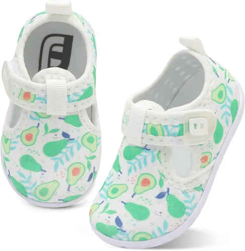 Miniatura 29 de JOINFREE Zapatos de agua para bebés y niños pequeños, sandalias para niños y niñas, zapatillas transpirables para caminar y correr