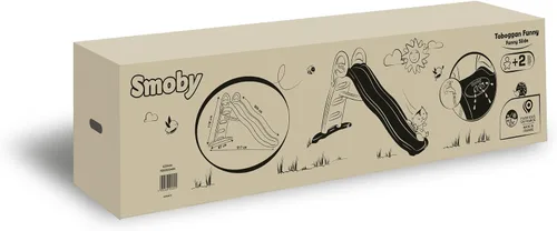 Miniatura 2 de Smoby - Funny Slide - 6.6 ft Slide - Juego al aire libre para niños - a partir de 2 años - 820404