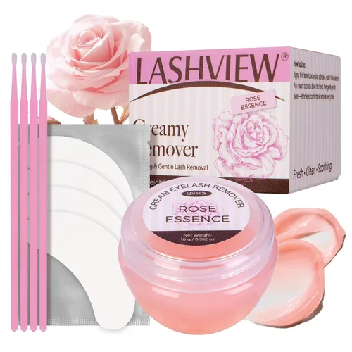 Miniatura 12 de LASHVIEW Crema removedor de extensiones de pestañas, sabor especial a LILIY, removedor de extensiones de pestañas, crema profesional para salón