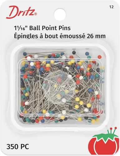 Miniatura 7 de Dritz 39 pines de punta de bola, 1-1/16 pulgadas (175 unidades)