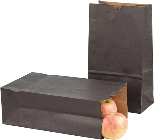 Miniatura 25 de Restaurantware Bag Tek - Bolsas de papel de 2 libras, 100 bolsas de almuerzo desechables, pequeñas para almuerzos, sándwiches y aperitivos, bolsas