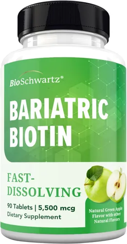 Miniatura 12 de BioSchwartz Multivitamínico bariátrico con hierro, 60 tabletas masticables, suministro para 30 días, probado por terceros, multivitamínico