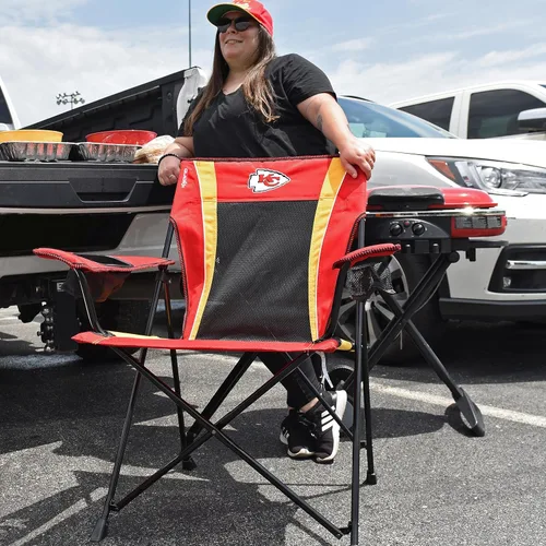 Miniatura 2 de Kijaro - Silla plegable para fanáticos de deportes con doble bloqueo Pro, 26 pulgadas de largo x 35.5 pulgadas de ancho x 37 pulgadas de alto, Las