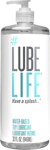 Miniatura 9 de LubeLife - Lubricante a base de agua, lubricante personal seguro para juguetes para hombres, mujeres y parejas, tamaño de viaje, sin manchas, fácil