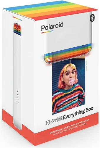 Miniatura 6 de Polaroid Originals Hi-Print Paquete de impresora fotográfica Bluetooth con cartucho (paquete de 2) y kit de película con marcos acrílicos, marcos