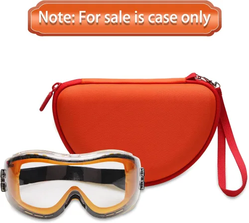 Miniatura 8 de LTGEM Estuche para gafas de seguridad Dewalt DPG82/DPG82-11/DPG82-11C/DPG82-11D/DPG82-21/DPG82-21C/DPG82-21D/DPG84 (Solo estuche)