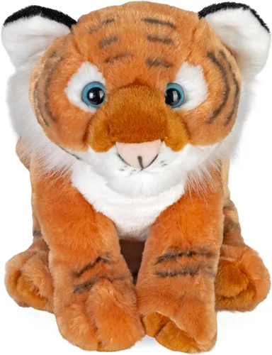 Miniatura 2 de Wild Republic Cuddlekins - Tigre adulto, animal de peluche, 12 pulgadas, juguete de peluche, botellas de agua recicladas
