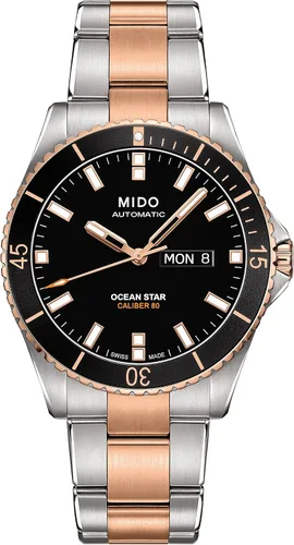 Miniatura 31 de MIDO Ocean Star 200 - Swiss Automatic Watch for Men - 42.5mm Stainless Steel Case - Day/Date Calendar - Rotating Bezel - 200m Water Resistance