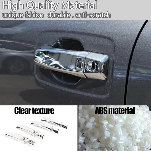 Miniatura 3 de Cubierta de manija de puerta exterior compatible con Nissan Titan 2016-2023, cubierta protectora de cubierta protectora de cubierta exterior