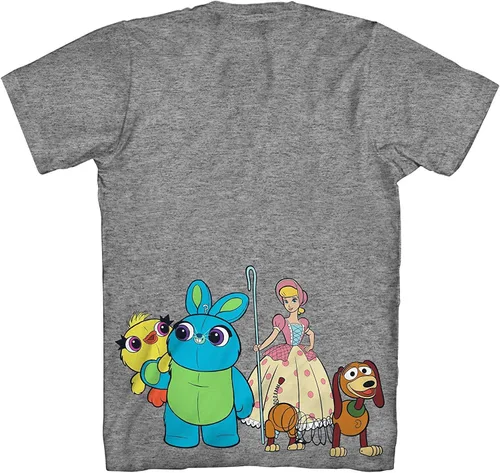 Miniatura 2 de Disney Toy Story Happy Crew - Camiseta para hombre adulto, Claro
