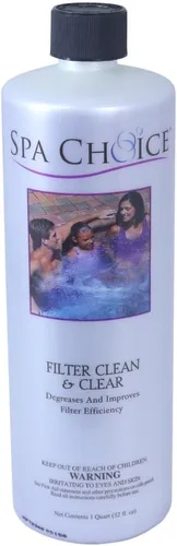 SpaChoice Filtro prémium de 1 cuarto de galón limpio y transparente, filtro limpio para bañera de hidromasaje, fabricado en Estados Unidos