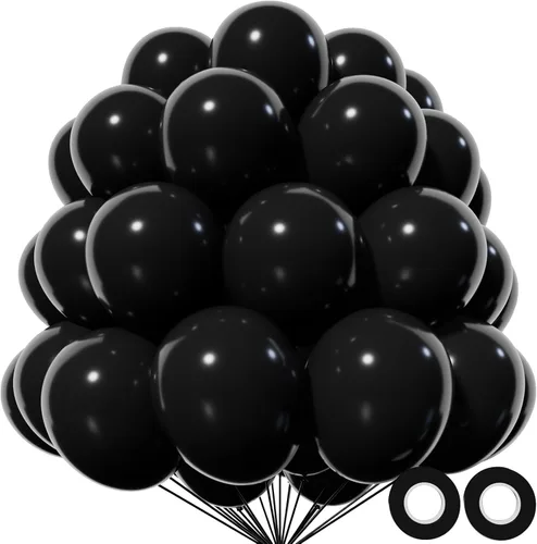 Miniatura 50 de 200 globos de 5 pulgadas, colores surtidos, pequeños globos de látex arcoíris para fiesta, cumpleaños, baby shower, aniversario, festival