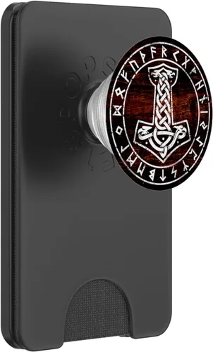 Miniatura 6 de Mjolnir Thor Hammer Viking Norse Mythology PopSockets PopGrip: agarre intercambiable para teléfonos y tabletas PopSockets MagSafe PopGrip para iPhone