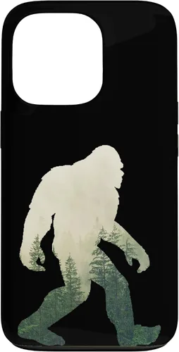 Miniatura 10 de iPhone 12 Pro Max Bigfoot figura Sasquatch Yeti Nature doble caso de exposición