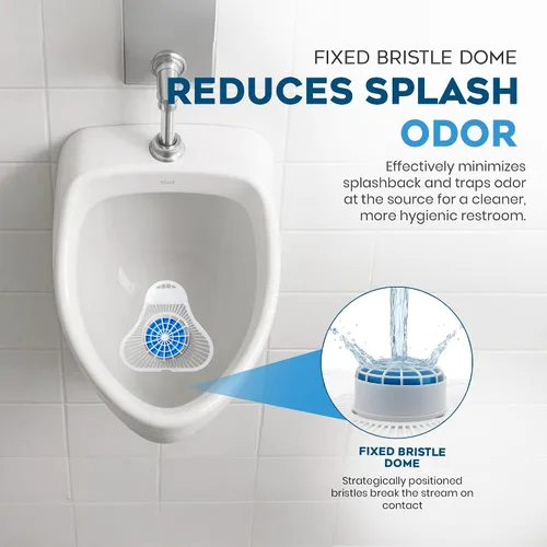 Miniatura 8 de The ULTIMATE - Pasteles de orina para baño de hombres, hasta 3000 mechones, paquete de 12 desodorantes de pantalla de orinal, brisa oceánica, diseño
