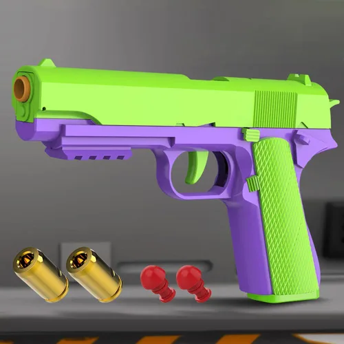 Miniatura 7 de Dreamplay Balas de juguete de repuesto, 100 balas y 6 accesorios de pistola de juguete de concha