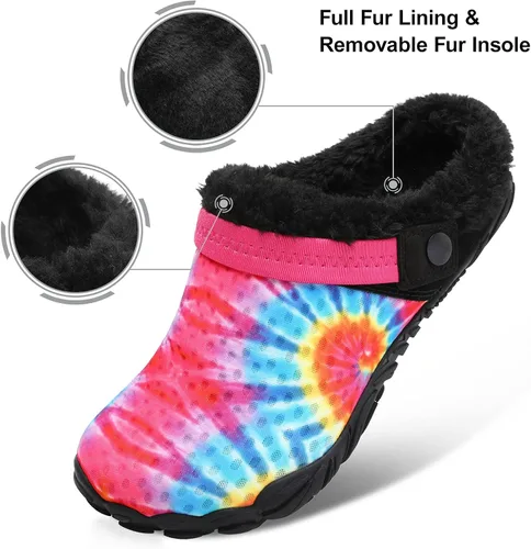 Miniatura 5 de Besroad - Pantuflas mullidas para mujer y hombre, esponjosas, cómodas, de espuma viscoelástica, para dormitorio