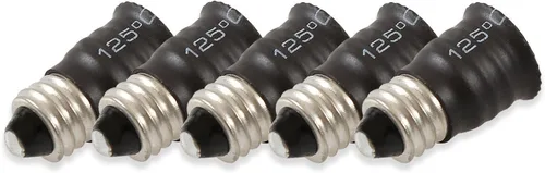Miniatura 5 de ELECTOP Adaptador de base de bombilla LED E11 a E12, convertidor de lámpara de enchufe de luz (paquete de 5)