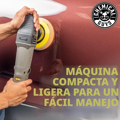 Miniatura 12 de Chemical Guys TORQX Pulidora de doble acción orbital aleatoria para automóviles – Bufadora profesional para camiones y SUV – Motor de 700W, órbita
