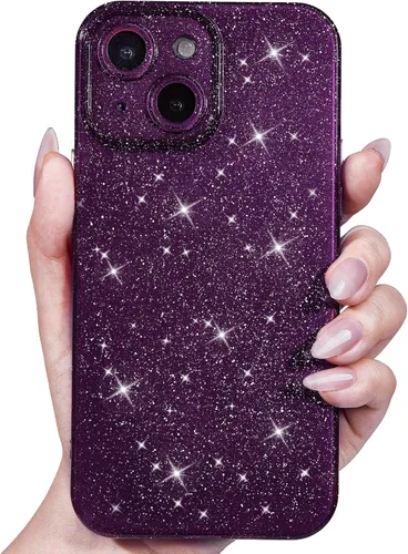 Miniatura 83 de Svanove Funda para iPhone 11 con Purpurina, Brillante Femenina Linda con Brillo Resplandeciente Reluciente Luminosa Funda de Teléfono para Mujeres