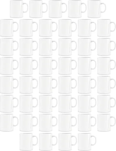 Miniatura 9 de BLUE RIBBON Taza de café en blanco de sublimación blanca hecha de cerámica, (11 onzas), viene con caja de regalo y soportes de espuma, paquete de 2