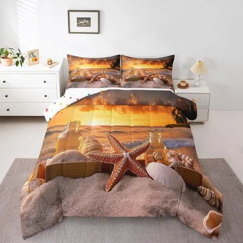 Miniatura 14 de Juego de edredón de mariposa morada tamaño individual para niñas y niños, ropa de cama rosa degradado, relleno de edredón de mariposa de ensueño