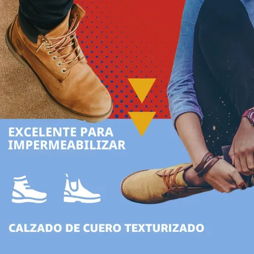 Miniatura 3 de Nikwax A prueba de nobuck y gamuza, 4.2 fl oz, impermeabilización en aerosol restaura la repelencia al agua DWR en calzado de cuero texturizado