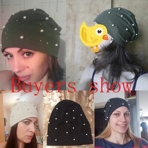 Miniatura 3 de Gorro suave para mujer, diseño de calavera, para invierno, cálido, moderno y holgado