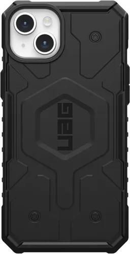 Miniatura 7 de URBAN ARMOR GEAR UAG - Funda compatible con iPhone 15 Plus de 6.7 pulgadas, Pathfinder transparente ceniza/negro, imán integrado compatible