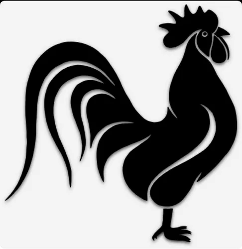 Troqueles de corte de metal de animales de granja de gallos para álbumes de recortes, decoración de tarjetas artesanales