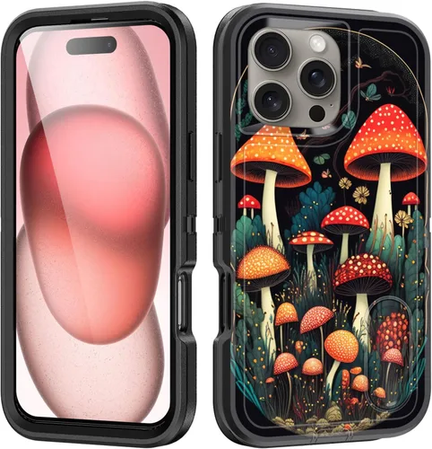 Miniatura 59 de Funda para iPhone Air con soporte integrado, a prueba de golpes, polvo y caídas, 3 capas, grado militar, funda protectora para iPhone Air de 6.5