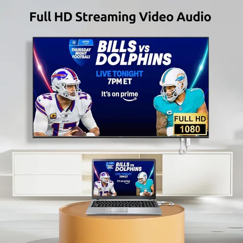 Miniatura 4 de Transmisor y receptor HDMI inalámbricos, decodificación 4K, salida de 1080P, extensor HDMI inalámbrico de 328 pies/328.1 ft para transmisión de alta