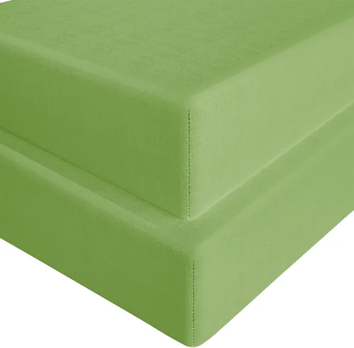 Miniatura 12 de FLXXIE Paquete de 2 sábanas bajeras de microfibra para cuna, súper suaves y acogedoras para colchón estándar de cuna y de niño pequeño, 28 x 52