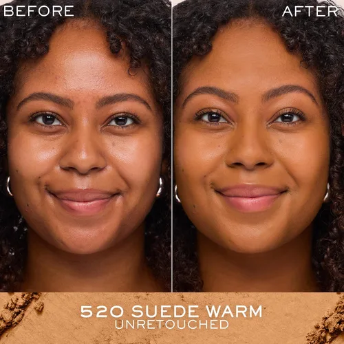 Miniatura 3 de Lancôme Base en polvo de doble acabado: acabado natural, cobertura transparente a completa, base de polvo de larga duración, controla el brillo 520