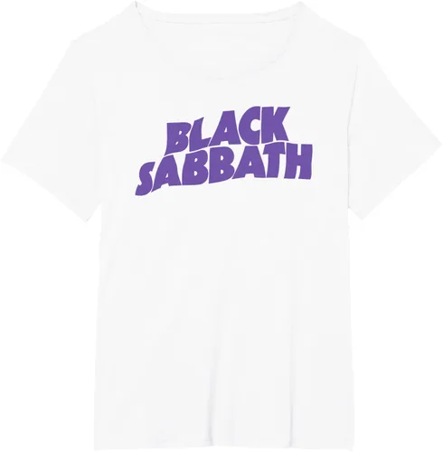 Miniatura 26 de Black Sabbath Camiseta con logotipo morado
