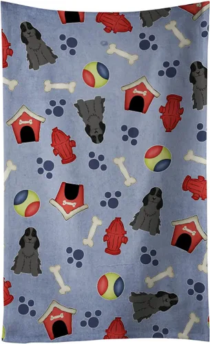Miniatura 88 de Caroline's Treasures BB2654KTWL Dog House Collection Airedale - Toalla de cocina para invitados, toalla de baño decorativa para cara, té, paño