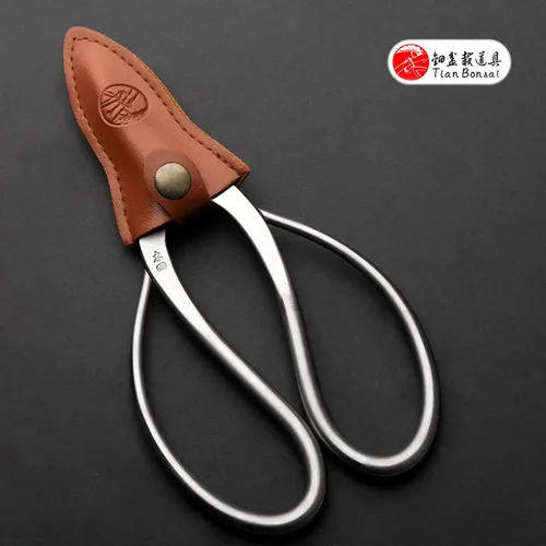 Miniatura 5 de Tijeras de bonsái de grado profesional Bonsai Tijeras de bonsái de acero de aleación Herramientas equipadas con bolsa de herramientas (MT-RBS-190)