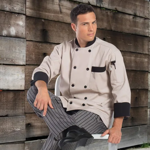 Miniatura 5 de Abrigo unisex de Newport Chef, BlancoNegro