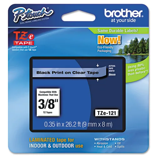 Miniatura 2 de Brother Cartucho de cinta de etiquetas estándar P-Touch TZ