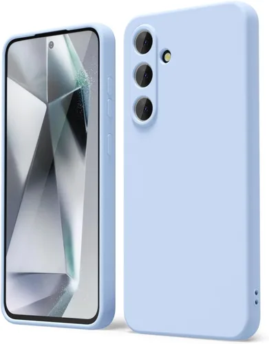 Miniatura 456 de oakxco Funda para teléfono Samsung Galaxy S21 Ultra con agarre de silicona líquida, bonita funda delgada y delgada de goma suave de TPU lisa