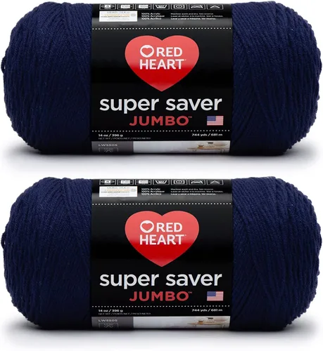 Miniatura 36 de Red Heart Super Saver Jumbo Ovillo de lana, Amatista