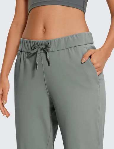 Miniatura 3 de CRZ YOGA - Pantalones deportivos elásticos de 4 vías para mujer de 27 pulgadas, pantalones deportivos para correr, viajes, descanso, pantalones