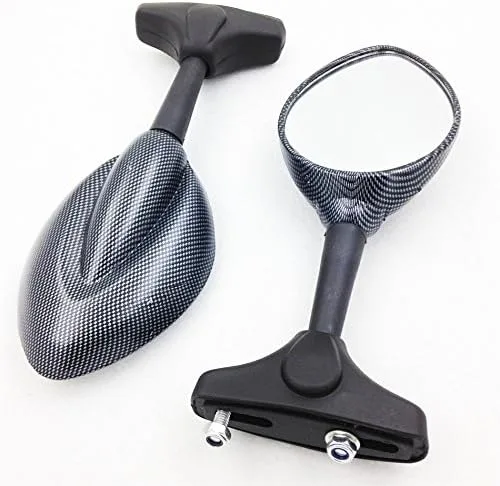 Miniatura 4 de SMT-Espejo negro compatible con Kawasaki Ninja 500 Zx6R Zx7R Zx9R Zx 10R 12R 14R 636 Ducati Monster [B00RUEHDH2]
