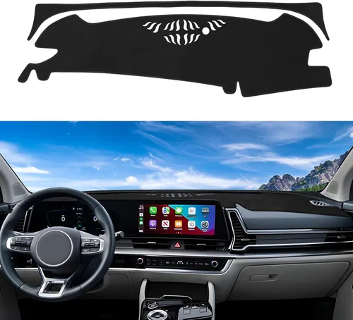 Miniatura 33 de Alfombrilla de tablero de ajuste personalizado para Chevrolet Trailblazer 2021 2022 2023, accesorios con cubierta de salpicadero HUD, alfombrilla