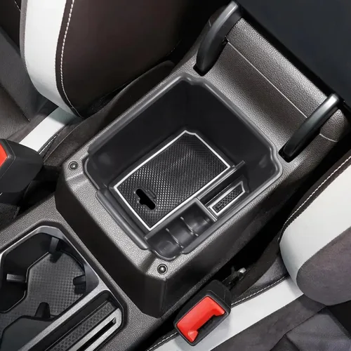 Miniatura 5 de HGWEI Organizador de Consola Central Compatible con VW Tiguan 2018 2019 2020 2021 2022 2023 2024 y Volkswagen Taos 2022-2025, Bandeja de Inserto
