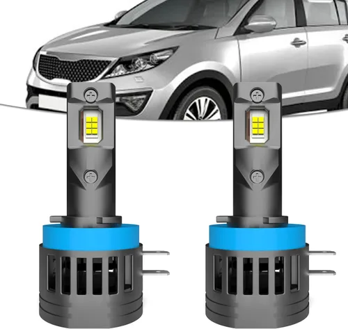 Miniatura 13 de Bombilla HP5 apta para Honda Rancher 2005-2014, combo de luz HP5, bombilla de alto rendimiento, paquete de 2