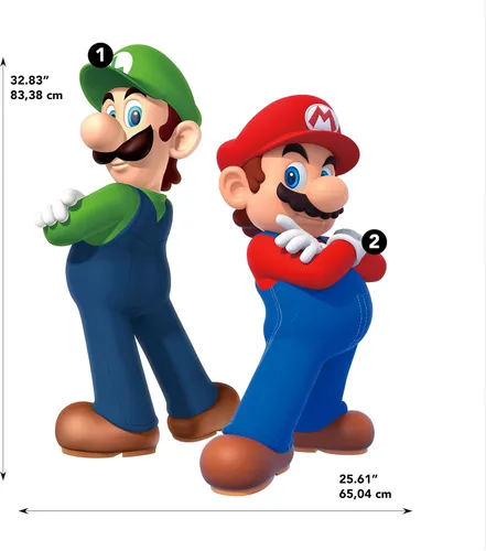 Miniatura 3 de RoomMates Pegatinas y papeles pintados de Super Mario Bros