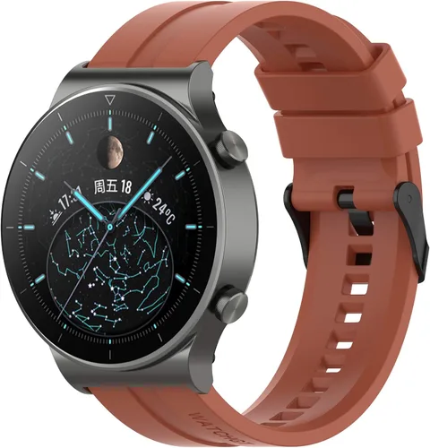 Miniatura 5 de FitTurn Correa compatible con Wahoo ELEMNT Rival Correas de repuesto de silicona para reloj inteligente Wahoo ELEMNT Rival Running/Multisport