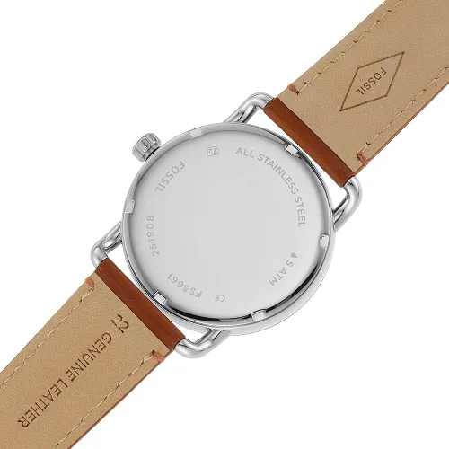 Miniatura 12 de FOSSIL Copeland - Funda de reloj para hombre, movimiento de cuarzo, correa de piel