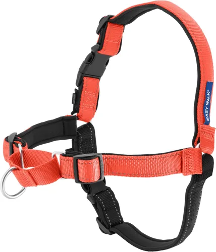 PetSafe Arnés Deluxe Easy Walk – Arnés de pecho para perro de confianza del entrenador con diseño de bucle Martingala transpirable – Ayuda a dejar